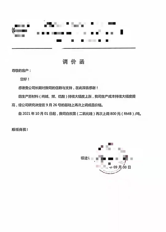 沉淀法白炭黑行情淺析