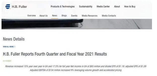 膠業(yè)巨頭富樂2021年凈收入209億！增長17.5%！