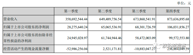 2021年業(yè)績