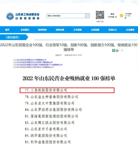 2022年山東民營企業(yè)100強系列榜單申報發(fā)布活動