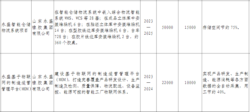 總之，廣饒縣輪胎企業(yè)的“智改數(shù)轉(zhuǎn)”重點(diǎn)項(xiàng)目的公布為該縣的輪胎行業(yè)帶來了新的發(fā)展機(jī)遇。