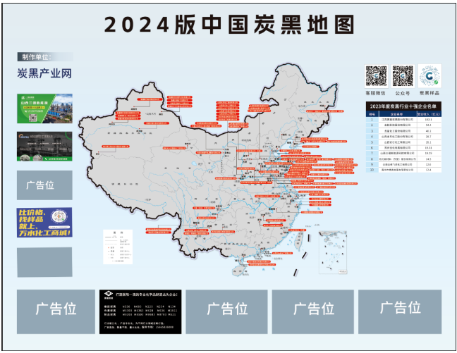 炭黑實體廠家(含色素炭黑、裂解炭黑)