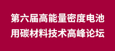 第六屆高能量密度電池用碳材料技術(shù)高峰論壇